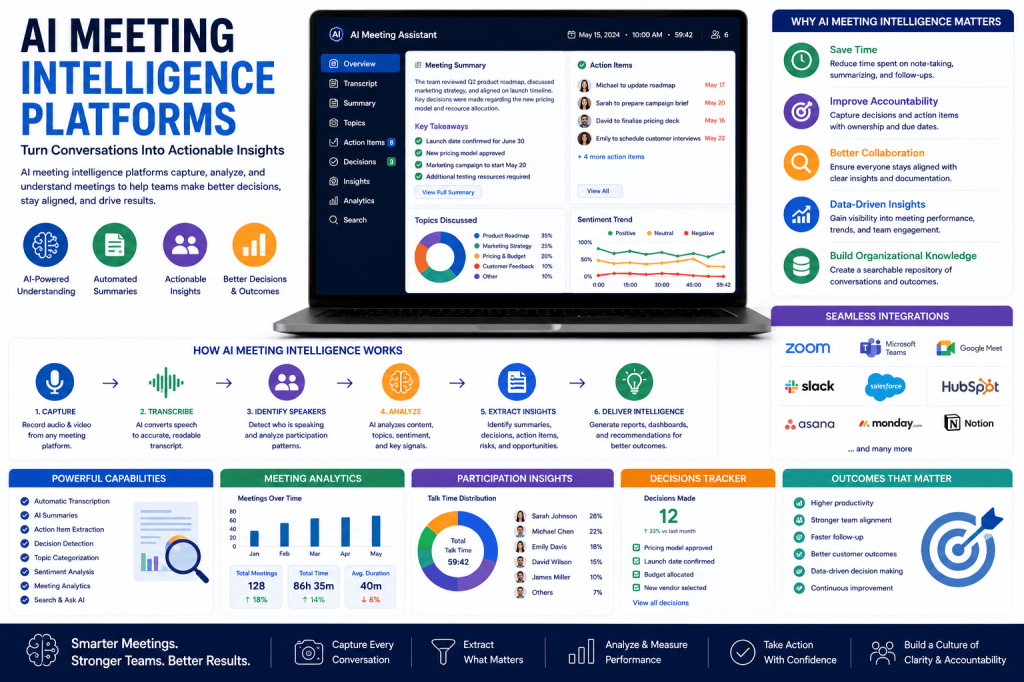 AI Meeting Intelligence Platforms: The Evolution of Modern Meeting Assistants